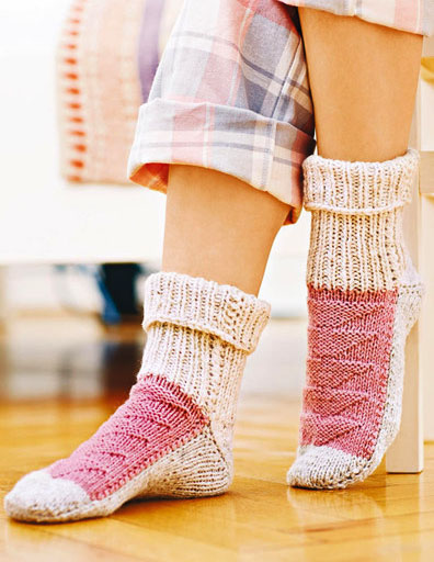 socks-on-two-needles-worked-in-flat-rows