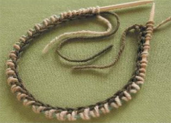 casting-on-stitches-for-a-folded-hem