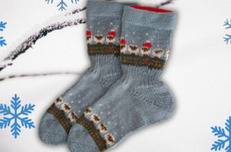 cozy-sheep-pattern-socks-knit-with-needles